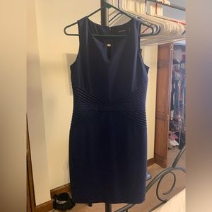 Blue cocktail dress